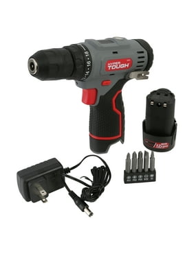 Hyper Tough 12V Max* Lit-Ion Cordless 3/8-inch Drill Driver with 1.5Ah Battery, 99303