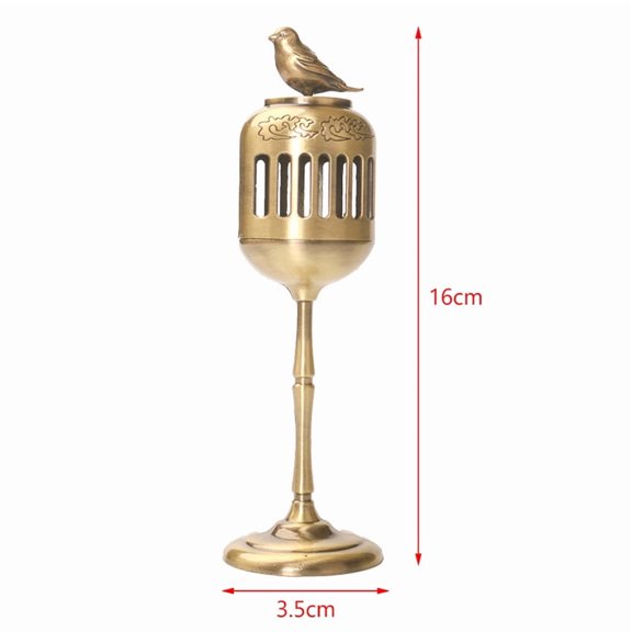Tea House Ornaments Magpie Hollow Lamp Sandalwood Fragrance Censer Incense Holder Study Room Home Decor