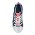 thumbnail image 3 of Disney Girls Lilo and Stitch Sneakers, High Top Lace Up Stitch Shoes Blue - 1, 3 of 6