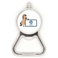 thumbnail image 1 of Clasificación de desechos,animales reciclables Acero inoxidable Metal cerveza tapa sacacorchos, 1 of 3