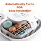 thumbnail image 4 of Incubadora para huevos para incubar Giro automático de huevos Bandeja multifuncional para huevos Cubierta transparente Vela LED para huevos dirigida a criadores de aves de corral, 4 of 8