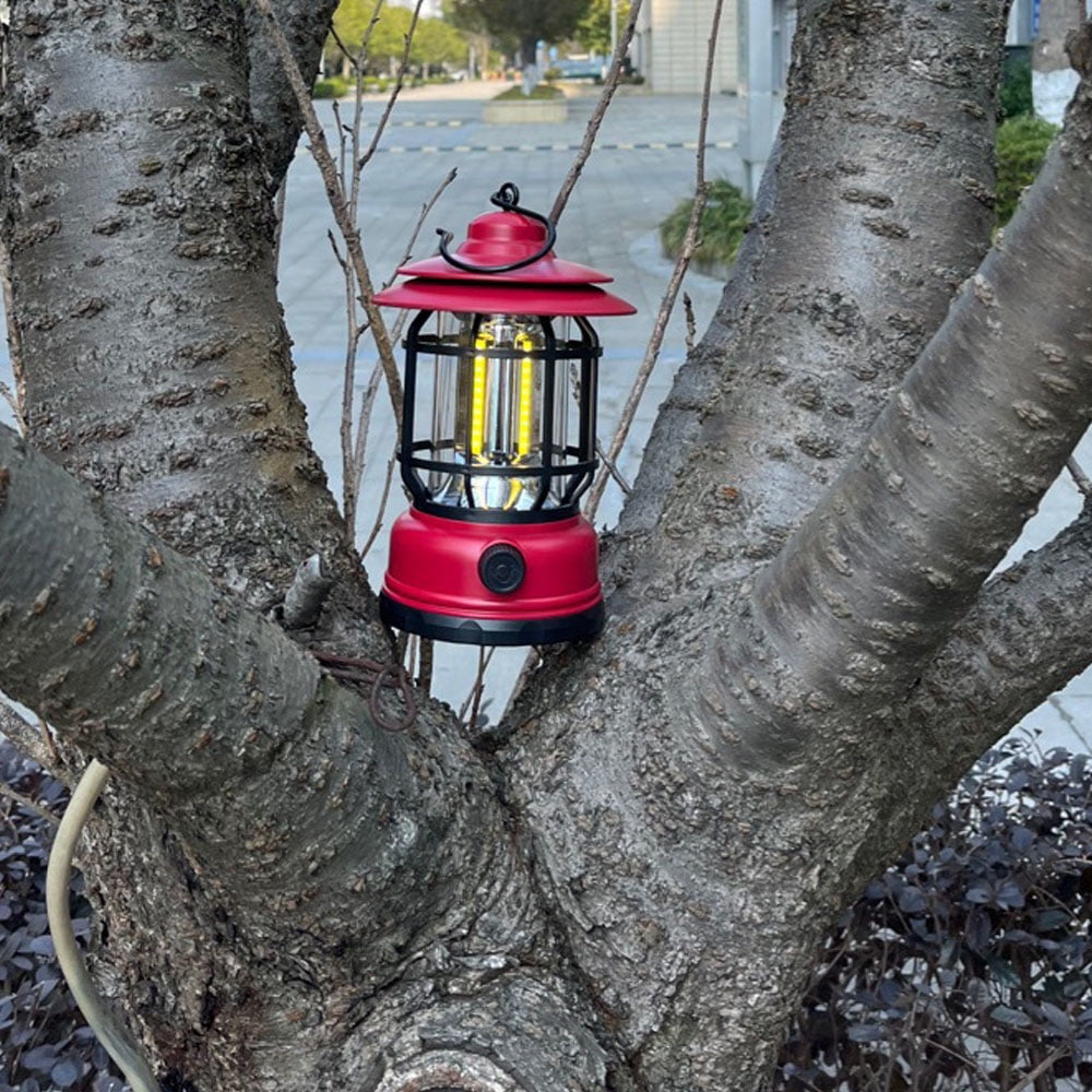 Lanterne De Camping Rechargeable Avec 6 Modes D'éclairage, 60 LED - Let'shop