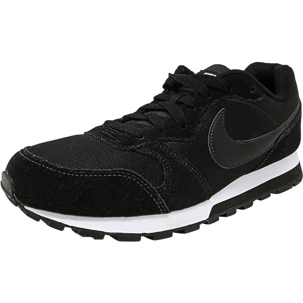 Previamente Lleno posponer Nike Women's Md Runner 2 Black / Black-White Ankle-High Running Shoe - 9.5M  - Walmart.com
