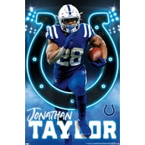 NFL Indianapolis Colts - Jonathan Taylor 22 Wall Poster, 22.375" x 34"