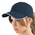 thumbnail image 2 of Atlantis Reflect 6 Panel Reflective Piping Baseball Cap, 2 of 4