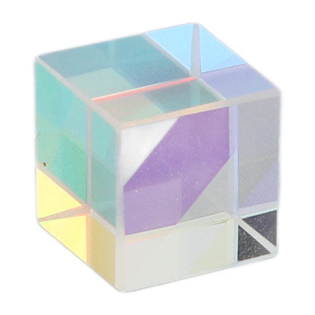 K9 Cubo de Vidrio Óptico Prisma Mezcla de Color Cubo Pulido de Diamante Prisma de Dispersión RGB Física y Decoración Espectro de Luz Modelo Educativo Accesorios de Fotografía ANGGREK Otros