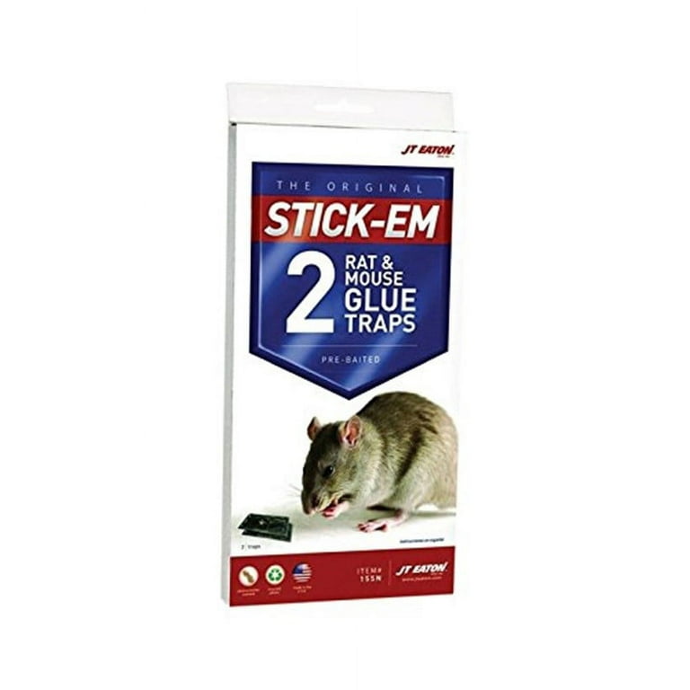 Jt Eaton Part # 111-00PRE6 - Jt Eaton Stick-Em Rat And Mouse Size