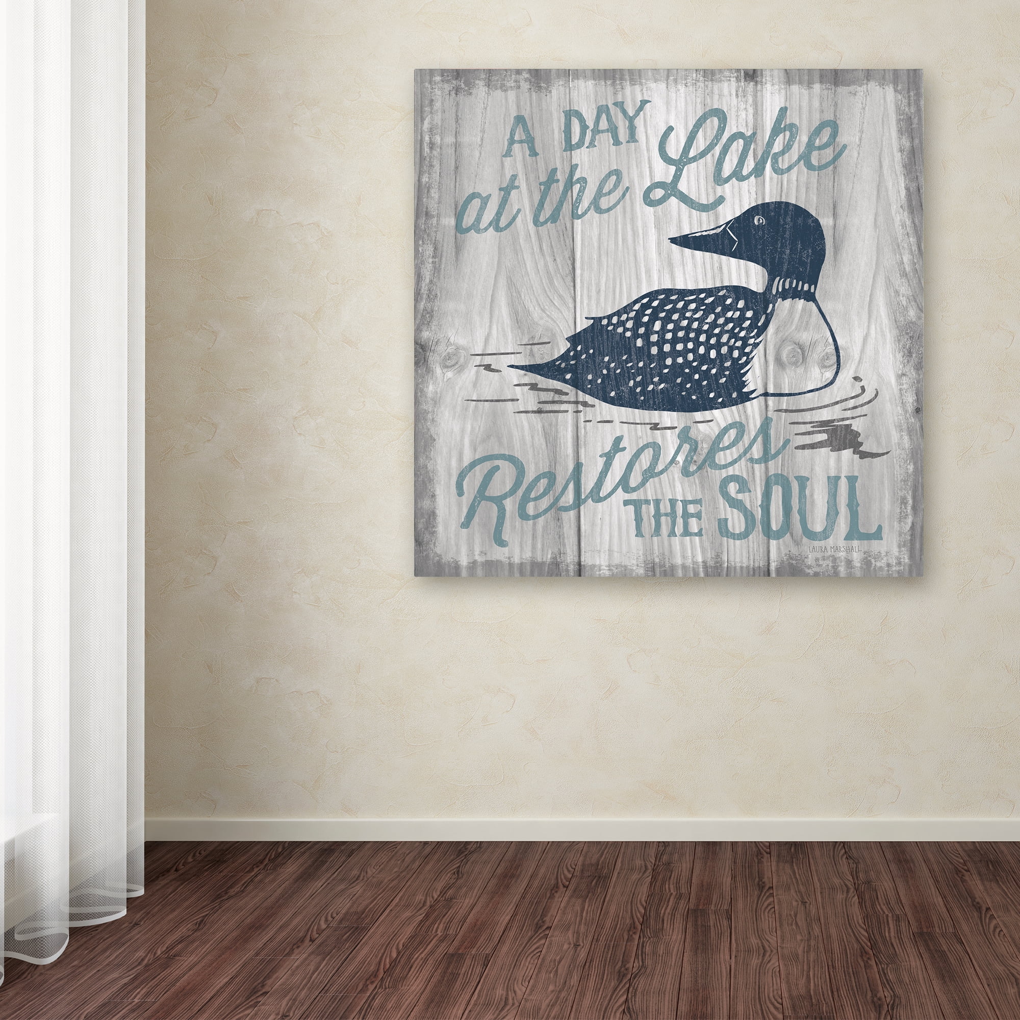 Trademark Fine Art 'Up North VI' Canvas Art by Laura Marshall