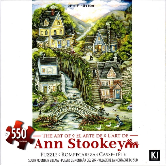 South Mountain Village 550 Piece Puzzle