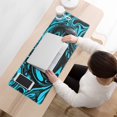 thumbnail image 3 of Vibrant Fluid Pattern Mouse Pad - Large Size for Gamers, Office & Home Use, 3 of 7