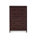 thumbnail image 6 of GDF Studio Titeca Contemporary 3 Piece Dresser and Nightstand Set, Walnut, 6 of 11