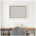 thumbnail image 2 of Amanti Art Grey Cork Board Framed Eva White Gold Bulletin Board 33 in. x 25 in., 2 of 7
