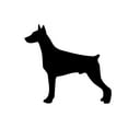 thumbnail image 3 of Doberman Pinscher Dog Silhouette - Beautiful Solid Steel Home Decor Decorative Accent Metal Art Wall Sign, 3 of 3