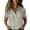 Khaki, variant on YLHFASHION Women Cotton Shirt Printed Fashion Down Shirts Casual Tops Short Sleeve Blouse Women Cotton Shirt Printed Fashion Down Shirts Casual Tops Short Sleeve Shirt Clearance Women Shirts