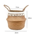 thumbnail image 5 of Cesta de flores tejida con borlas-17CM Adepaton LRWJ682-1, 5 of 5