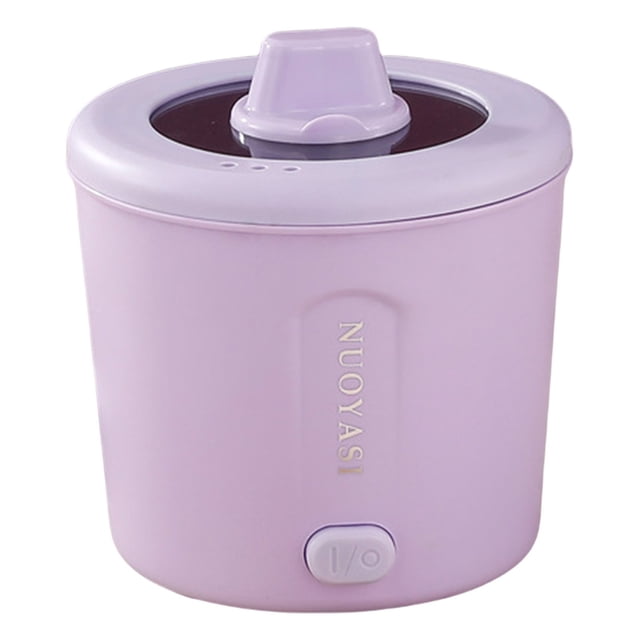 Fondue Chinoise Rentrée des Classes 1L Cuiseur Ramen 450W Cuiseur Rapide de Nouilles Pot Multifonctionnel pour Cuisiner des Pâtes Soupe Pots Portables avec Surchauffe pour Dortoir Voyage