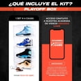 thumbnail image 3 of Playoff Box Set de 4 Cajas Para Zapatos Sneakers 100% Transparentes Apilables Apertura Lateral Magnética Resistente Durable | Organizador de Zapatos | Cajas para Tenis | Transparente, 3 of 9