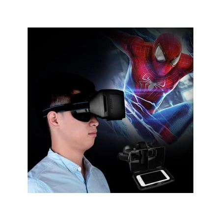 Virtual Reality Video - 3D Virtual Reality Video Glasses Google Cardboard For Smart Phone iPhone6 iPhone 5S Support Android and IOS