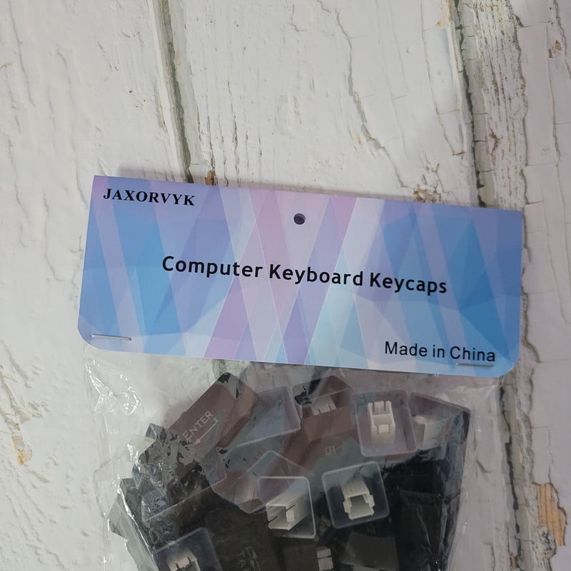 JAXORVYK Computer keyboard keycaps, Universal OEM Profile Keycaps for Mechanical Keyboards