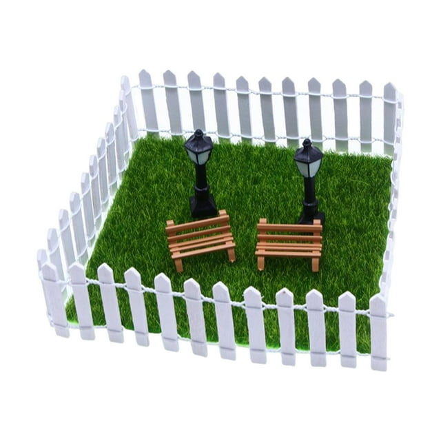9 Piezas Muebles de jardín Hugo Accesorios de fotos Piezas de casa de muñecas