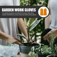 thumbnail image 5 of FONDOTIN Yellow Wearresistant Garden Work Gloves for Outdoor Use Made of Synthetic Material Ideal for Pruning and Planting 1 pair, 5 of 6