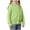 Green, variant on Long Sleeve Shirts for Girls Crew Neck Button Down Cotton Coat Loose Fit Spring Summer Comfortable Cute Basic Tops Age 1-9Years