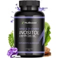 thumbnail image 1 of Myo Inositol y D-chiro-inositol, G Balance ingredientes naturales, 240 cápsulas. orgánico -Nuboost, 1 of 7