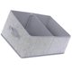 thumbnail image 3 of Clothes Organization Basket Trapezoid Storage Bin Closet Storage 50X28X21CM 1Set, 3 of 4