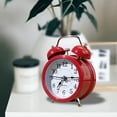 thumbnail image 3 of DESIGNICE Alarm Clock with Backlight,Simple Design,Silent,Analog Clock,Loud Alarm for Adults,Kids,Heavy Sleepers,Home Decoration Red, 3 of 7