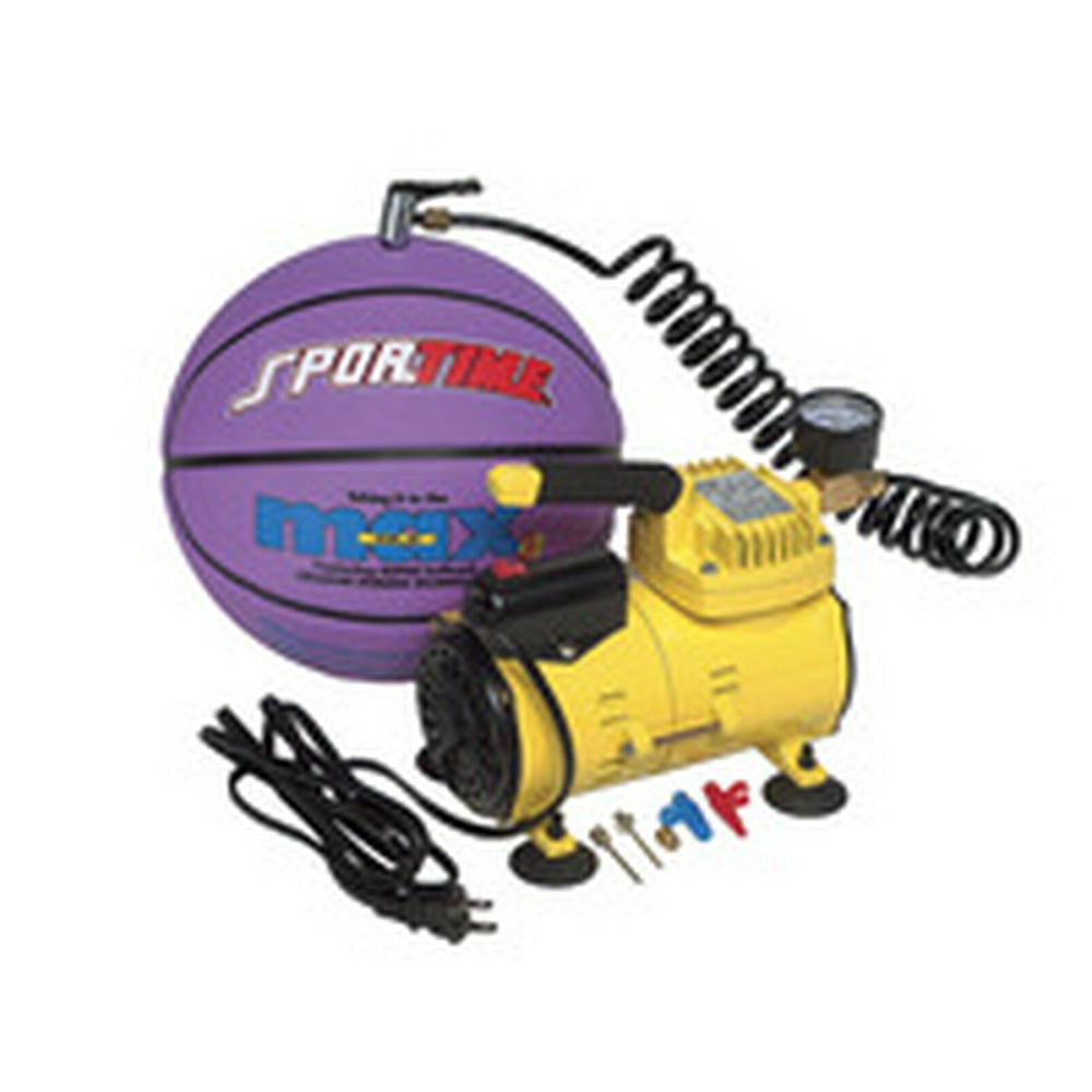 Sportime Professional Electric Ball Inflator 120 V, 1/8 HP, 40 psi
