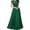 *Green, variant on ClodeEU Women's Lace Long Sleeve Flowy Maxi Dress ,Elegant Bridesmaid Evening Gown Green,Womens Plus XXL