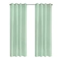 thumbnail image 6 of Habitat Boucle Sheer Premium Stylish and Functional Grommet Curtain Panel 52" x 108" Surf Spray, 6 of 6