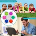 thumbnail image 2 of Niños Sunflower Dimple Fidget Finger Gyro Bubble Adult Sunflower Press Board Tmvgtek juguetes de los niños, 2 of 9