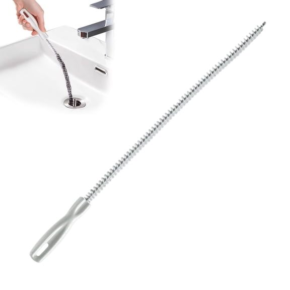 Drain Snake Hair Clog Remover Tool, Flexible, Reusable Sink Unclogger Tool, Shower, Bathtub, Bathroom and Kitchen Cleaner