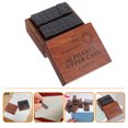 thumbnail image 2 of Miangastore Seal Stamps Rubber Rectangular 1Set 4X1.2In, 2 of 9