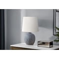 thumbnail image 2 of Lighting - 19"h - Table Lamp - gray Resin - Ivory/Cream Shade - Transitional, 2 of 3