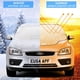thumbnail image 2 of Pare-Brise Avant Voiture, Magnétiques Bâche Pare Brise, Pare-Soleil Anti Givre Neige Anti Glace UV Soleil Protection Repliable Universelle pour Voiture SUV(193 * 126cm), 2 of 5