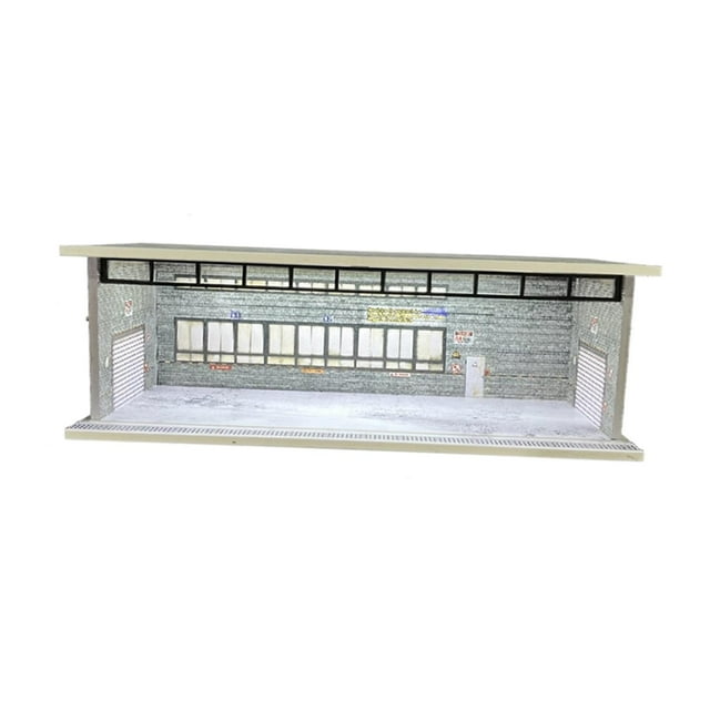 BELOVING 1/64 Model Car Display Case DIY Assembly Dustproof Ornament Collectible Gift Style E