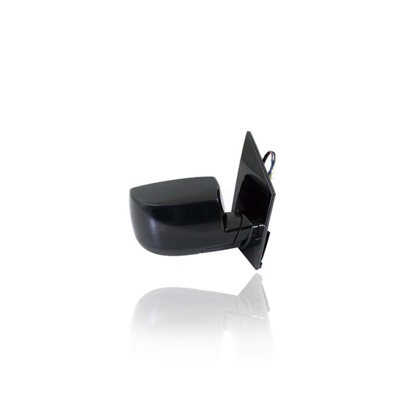 Door Mirror - Compatible/Replacement for '09-09 Nissan Quest SE - Powered, Heated With Memory, Unpainted - Right Hand - Passenger - 96301ZS80E