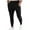 A01-Black, variant on USNSM Men's Sweatpants Casual Workout Slim Fit Drawstring Elastic Waist Joggers Full Length Pants with Pockets Black XL