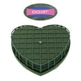 thumbnail image 2 of WEAVILUX Wedding Car Floral Foam - Green Heart Shaped for Wedding Decor, 2 of 6
