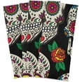 thumbnail image 2 of SKYSONIC Skull Kitchen Dish Towel Set of 4, Soft Drying Cloth Tea Bar Towels, 28 x 18 Inch, 2 of 7