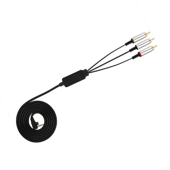 AV Cable,1.5M Component ABS TV Console Components PS Game AV Wire High-Precision Functionality