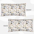 thumbnail image 3 of Easygdp I Love Dogs Envelope Closure Pillowcase - 20x36in, Queen Pillowcase, Breathable, Stain-Resistant, Wrinkle-Free, 3 of 9