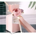thumbnail image 2 of 20 Pink Candy Box with Pink & Purple Flower Ribbon with Tag in 2.3"Lx2.3"Wx6.1"H Inch for Parties and Wedding, 2 of 4