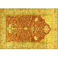 thumbnail image 1 of Ahgly Company Indoor Rectangle Animal Yellow Traditional Area Rugs, 5' x 8', 1 of 4