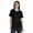 Dark Navy Blue2, variant on Womens Basic Tee Short Sleeve Solid Crew Neck Summer Tshirt Top