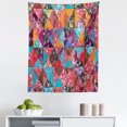 thumbnail image 1 of Balinese Tapestry, Colorful Cultural Pattern in Quilting Style with Traditional Floral Details, Fabric Wall Hanging Decor for Bedroom Living Room Dorm, 5 Sizes, Multicolor, by Ambesonne, 1 of 1