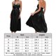 thumbnail image 2 of Vestido Halter Plisado Vestido halter plisado para mujer Vestidos con espalda abierta Color sólido Vestido sexy (Negro S) Ygjytge para Mujer Negro T L, 2 of 8