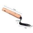 thumbnail image 3 of Fiudx Desmalezadora de Acero Inoxidable, Mango Ergonómico de Madera, Diseño Resistente a La Intemperie, Horquilla de Desarraigo Eficiente, Ideal para Jardines y Patios, Perfecta para Propietarios de, 3 of 6
